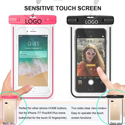 Kolorowe wodoodporne etui do pływania Pvc wodoodporna torba na telefon 6,5 cala