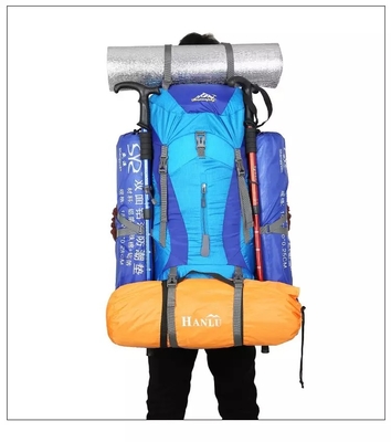 Wodoodporny plecak trekkingowy Ransel Mountain Poliester 70 litrów plecak ISO