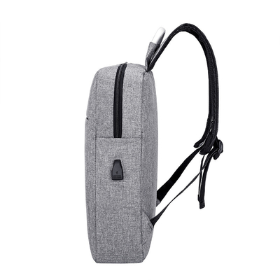 Niestandardowe logo moda wodoodporna torba biznesowa plecak na laptopa z torbą szkolną do ładowania USB