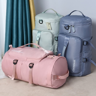 Gym Duffle Tote Bag Torba na siłownię z przegrodą na buty i mokrą kieszenią