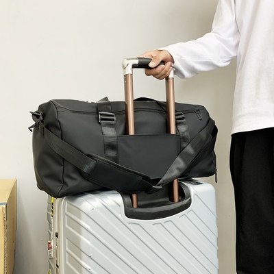 45L lekka torba sportowa na siłownię Sportowa torba na siłownię z przegrodą na buty i mokrą
