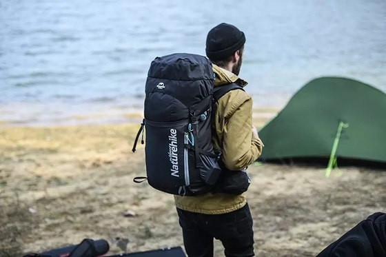 Poliester 0,1 kg Lekki wodoodporny plecak 60 cm Torba trekkingowa na góry