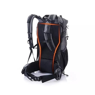 Czarny Wodoodporny plecak turystyczny ODM 65 litrowy plecak do wspinaczki górskiej Outdoor