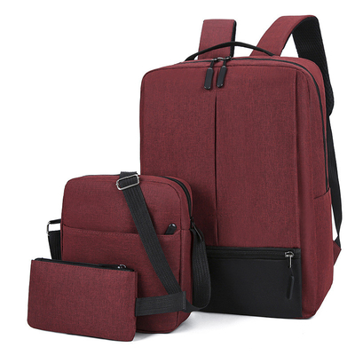 3-częściowy męski plecak do pracy na laptopa Zestaw inteligentnych plecaków podróżnych Unisex