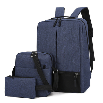 3-częściowy męski plecak do pracy na laptopa Zestaw inteligentnych plecaków podróżnych Unisex