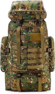 BSCI Nylon Camo Plecak turystyczny 75L Travel Camping Backpack Mężczyźni Kobiety