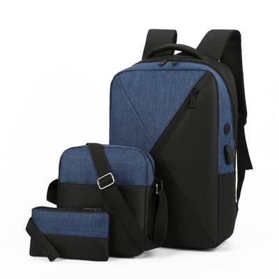 Zestawy plecaków na komputer Oxford 3 w 1 Zestaw plecaków na laptopa unisex