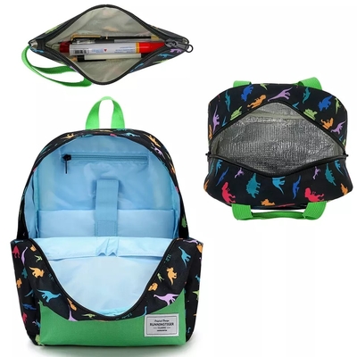 Plecak dla dzieci Zestawy toreb na lunch Chłopiec Student Dinozaur New Arrival Travel 2022 Torby szkolne