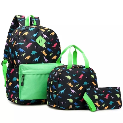 Plecak dla dzieci Zestawy toreb na lunch Chłopiec Student Dinozaur New Arrival Travel 2022 Torby szkolne