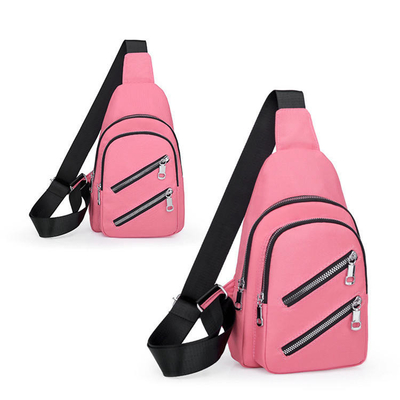 9,7'' Multi Pocket Crossbody Sling Bag Oxford Cloth Jedno ramię Sling Bag USB