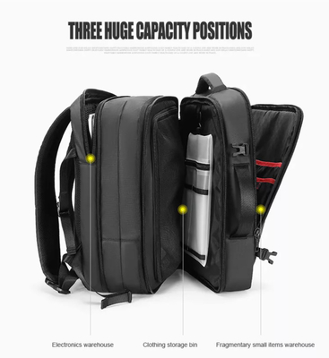 43,5 cm Business Laptop Backpack OEM Wielofunkcyjny inteligentny plecak do podróży