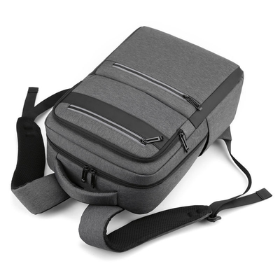 15,6-calowy biznesowy plecak na laptopa Wodoodporny plecak podróżny z USB 28 * 16 * 42 cm