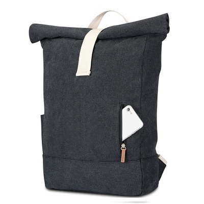 RPET Vintage Roll Top Plecak Wytrzymały plecak na laptopa Rolltop Wodoodporny
