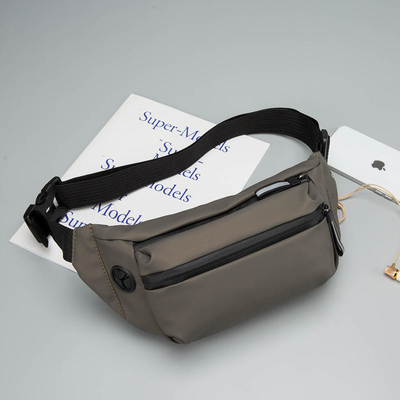 Wiele kieszeni Nylonowa saszetka biodrowa Saszetka unisex na pas biodrowy Saszetka podróżna Fanny Pack
