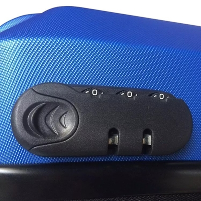 ABS Wodoodporny bagaż podróżny Hardside Walizka na kółkach Podwójny zamek TSA Lock 4 Spinner Wheels