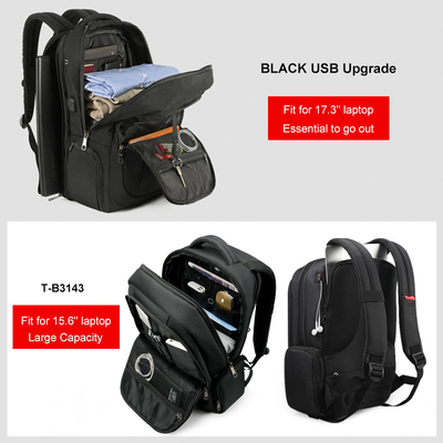 BSCI Usb Charging Business Travel Plecak na laptopa dla mężczyzn 29 * 9 * 20 cm