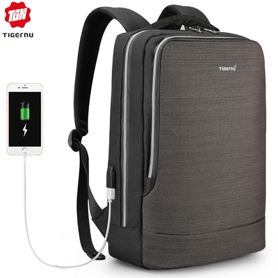 T-B3331A Podróżny plecak na laptopa w nowym stylu Outdoor Anti Theft Ładowanie USB hurtowo